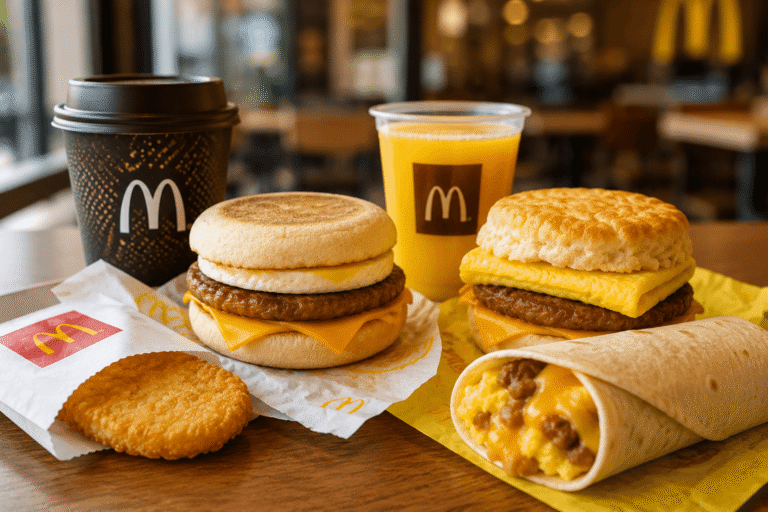 McDonald's Breakfast Menu