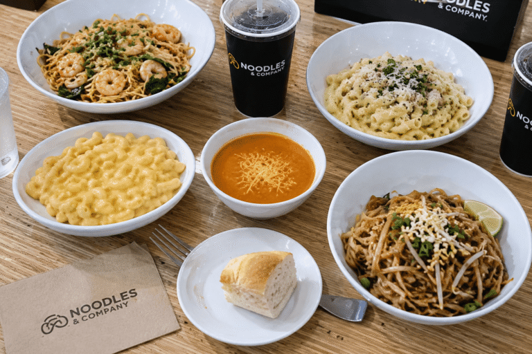 Noodles and Company Menu